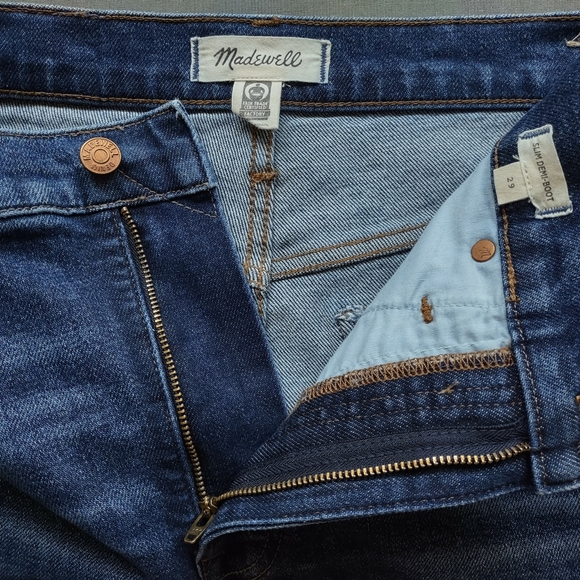 Madewell High-Rise Slim Demi-Boot Jeans - Picture 8 of 16